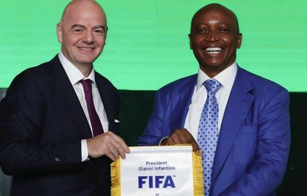 CAF Backs Gianni Infantino for FIFA Re-Election