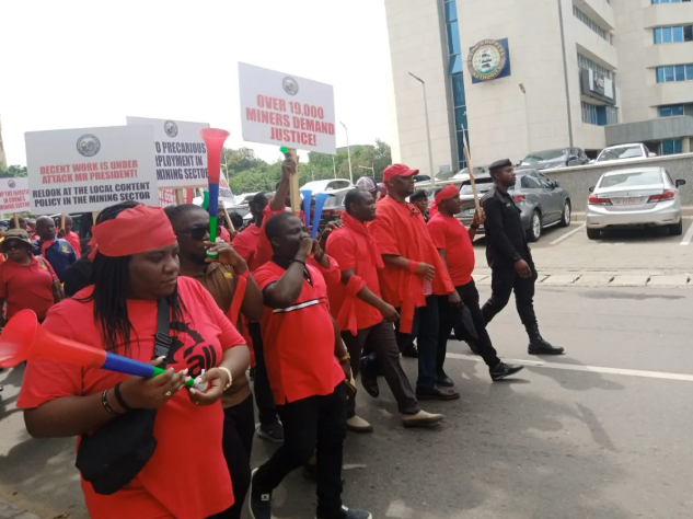 Mineworkers Petition Bank of Ghana Over GHS380 Million in Locked-Up Fund Liabilities