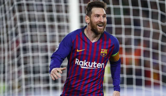 Barcelona Pay Tribute To Lionel Messi After Free-Kick